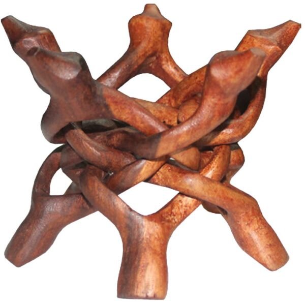 Wooden Cobra Stand 5Legs