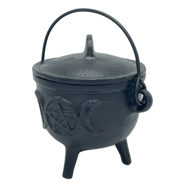 Cast Iron Cauldron With Lid